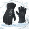 Vgo... 1 Paar Winterarbeitshandschuhe warme Arbeitshandschuhe Wasserdicht (SL7761FLWP)