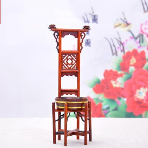 YTDJJWLS Soporte de lavabo antiguo chino para decoración de muebles