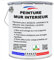 Peinture Mur Interieur - Codeve Bois/Ral 9010 - Blanc Pur - 5 L - Intérieur - Pour La Décoration De Votre Salon, Séjour, Cuisine Ou Chambre.