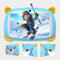 DOOGEE U7 Tablet para Niños, 7 Pulgadas Android, 4GB+32GB(TF 1TB) con Control Parental, Google GMS Educativa, 3400mAh, BT4.0, 2.4GWi-Fi, Funda de EVA-Azul