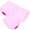 3Pcs Rose Shape Silicone Makeup Brush Covers - Protective Travel Brush Holders for Clean and Hygienic Storage