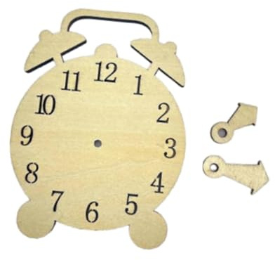 Perfeclan Montessori Busy Board DIY-Material Holz Busy Board Uhr Interaktive Feinmotorik Frühpädagogisches Spielzeug für die Vorschule