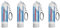 Menthol Nasal Stick Inhaler- Fast Relief from Stuffy Blocked Nose - Pack of 4 x 0.5ml