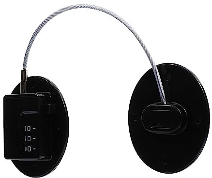 MERRYHAPY Schloss Für Kühlschranktür Schubladensicherung Für Gefrierschrank Kindersicherung Sicher Und Einfach Zu Montieren