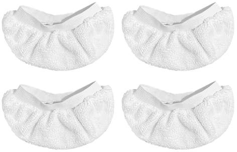 Yicotira Dampfreiniger-Zubehör für die meisten Handdampfreiniger – Mikrofasertücher, kompatibel mit Bissell Steam Shot, Dupray, PurSteam, Comforday Dampfreiniger, 4 Stück