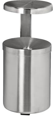 kaiserkraft | Sicherheits-Wandascher mit Dach | 5,5 l | Höhe 390 mm | Edelstahl