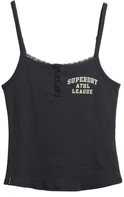 Superdry Damen Athletic Essentials Top mit schmaler Passform
