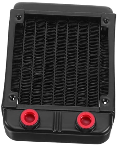 Homoyoyo Efficient Liquid Cooler Radiator for CPU GPU Water Cooling System with Water Channels and Threaded Ports Stable Sink for PC Graphics Card Heatsinks