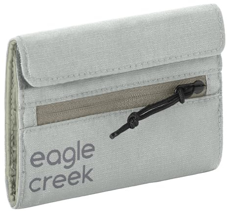 Eagle Creek Geldbörse Stash RFID Tri-Fold Wallet Storm Grey hellgrau