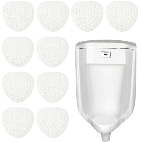 10PCS Eco Friendly - Filter Urinal Mat | Natural Air Freshener Pad with Robust & Vivid Finish Matte Texture for Restrooms, Home and Professional Hotel Toilet Safe Bathroom Activity
