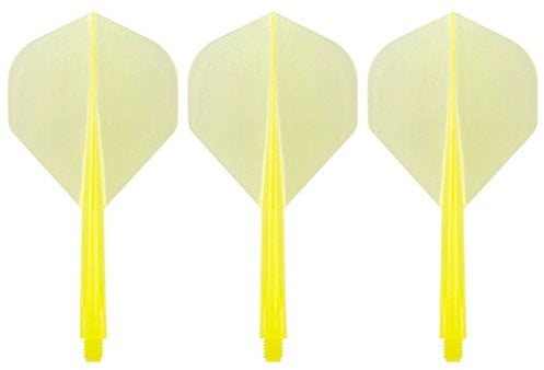 Condor Zero Stress Flight System | Standard Size | Dart Flights | Multiple Sizes | Multiple Colours (Clear Yellow, Medium)