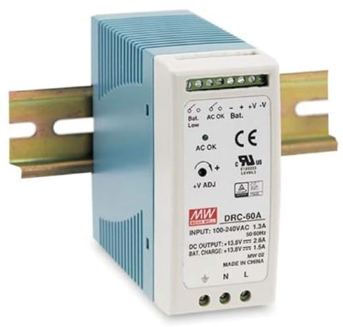 DRC-60B - DC USV System Einfaches MeanWell - 60W / 24V / 2,15A - by Netzteil