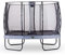 EXIT Toys Elegant Premium Rechteckiges Trampolin - 244x427cm - Deluxe Sicherheitsnetz - Extra Starker und Stabiler Rahmen - Lange Federn - Rostfrei - Einfache Montage - Luxuriöse Ausführung - Grau
