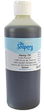 Huile de Chanvre - 500ml - 100% pure, vierge, pressée à froid, vegan