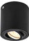 SLV TRILEDO CL, Indoor Deckenaufbauleuchte, QPAR51, schwarz, max 10W, Rund
