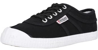 Kawasaki Unisex Sneaker Original Canvas 1001S Black Solid 43