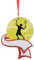 Personalized Men's Tennis Ball Ornament for Christmas Tree Decor