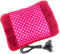 Decolores | Bolsa de Agua Caliente Eléctrica | Térmica | Tamaño 18x25 cm | Recargable en 15 Minutos | Duración de 3 Horas de Calor | 600 W (Rosa)
