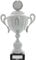 pokalspezialist Wanderpokal DINAN Silber 42 cm hoch mit Deckel und Gravur