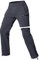 Cycorld Damen-Wanderhose-Zip-Off-Trekkinghose, Atmungsaktiv Wanderhose Damen Schnell Stretch Trekkinghose Abnehmbar Zip Off Outdoorhose Sommer Hiking Pants Funktionshose (Grau, S)