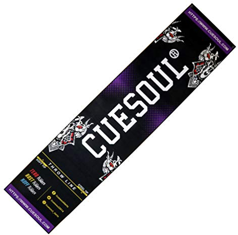 CUESOUL Heavy Duty Dartmatte enthält sowohl die offizielle Soft- als auch die Steel Tip Throwline (CSDA-BD-5)