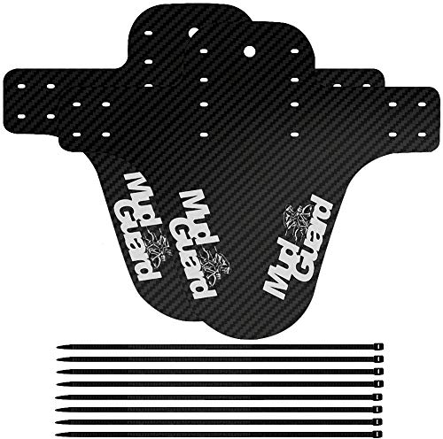 See Bello Fahrradkotflügel, Mountainbike Kotflügel Schutzbleche, Fahrrad Mud Guard Kotflügel Für 26 , 27,5, 29 , MTB Fat Bike Radgrößen (Weiß-2St)