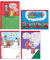 Hallmark Shoebox Lustige Weihnachtskarten Sortiment, Festliche Cartoons (4 Designs, 24 Karten mit Umschlägen)