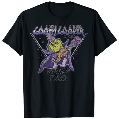 SpongeBob Schwammkopf Goofy Goober Rock Welttour T-Shirt