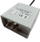 Vsnetwork Alimentatore per amplificatore antenna tv da palo, 1 uscita, 12V 100 mA, connettore F, protezione cortocircuito