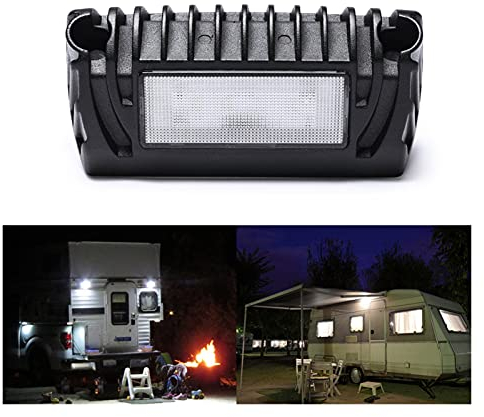 DFMY Mictuning 2. Stck Rv. Außen LED Porch Utility Light 12V 750 Lumen Markisen Lichter Ersatzbeleuchtung Fit for RVS Anhänger Camper