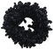 Scrunchies Volumisieren Scrunchie Big Hair Tie Ring Hijab Volumizer Khaleeji Headwear Für Frauen Schwarz