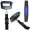 Handheld Portable Digital Luggage Scale with Grip - Travel Portable Electronic Weighing Suitcase and Bag Electronic Travel Scale - 110Lb/50kg - Black