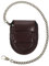 Mikikit Herren Digitaluhr Taschenuhrhalter Aus Leder Mit Kette Uhrenetui Aus Leder Uhren-reiseetui Taschenuhrhülle Tasche Für Taschenuhrhalter Kleine Ledertasche Hülse Für Ärmel Mann Quarz