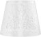 Abat-jour En Métal Couvercle De Lampe De Table Sculpté Forêt Arbre En Forme D'abat-jour E27 Mini Abat-jour Décoration Pour Salon Chambre Décoration(Blanc)