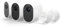 Arlo Essential Security Camera Outdoor, 1080p HD, Wireless CCTV, 3 Cam Kit, Colour Night Vision, 6-Month Battery, Free Trial of Arlo Secure Plan, White & Magnetic Wall Mounts, Indoor/Outdoor