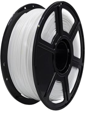 HWWEI 1kg Pa Nylon 3D Filament Printer 1.75mm Thread White Nature Color 3D Printing Material (Farbe : Nylon White)