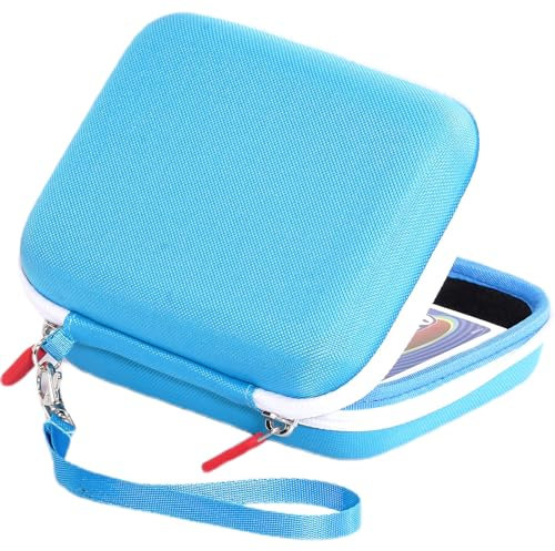ProCase Tragetasche für PTCG Sammelkarten, Spielkarten Aufbewahrung für 300+ TCG Trading Cards MTG Karten Tasche, Spielkartenkoffer Aufbewahrungsbox für Kinderspiele Spielesammlung -Blau