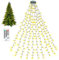 litogo Christmas Tree Lights Mains Powered, 2M 400 LEDs Xmas Tree Light with Remote Control, Warm White Tree Lighting for Indoor and Outdoor Decoration