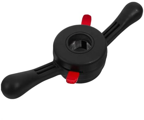 CLISPEED Reifenwuchtmaschine Reifenstopfen Deflatoren Punktion Hubs Hebel Luftpumpe Für Autoreifen Kompressor Rennrad Bullseye Pro Reifenfüller Reifen Wechseln Werkzeug Nylon Black