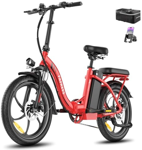 Fafrees F20+ E Bike Klapprad 20 * 3.0 Zoll, 250W 25km/h, 20Ah Akku | Ebike Herren Elektrofahrrad Reichweite 75-150km, E-bike Damen Fatbike 7S, Pedelec faltrad Lagergewicht 140 KG