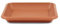 greemotion Soucoupe carrée pour pot de fleur 49 x 49 cm - Dessous de pot de fleur en plastique marron aspect terre cuite - Plateau pour jardinière résistant aux UV et au gel