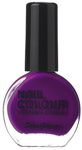 Neon Violet UV reactive nail polish. Bright nail polish that glows under uv neon light.