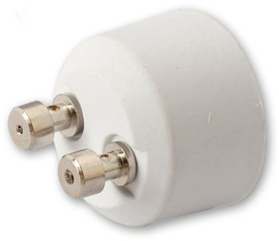 Demiawaking Sockel Sockel Halogen CFL Lampenfassung Adapter Lampe Konverter (GU10-MR16)