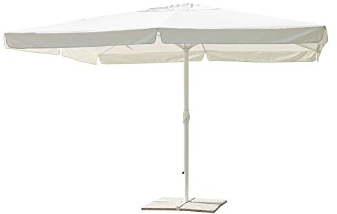 Levante Parasol carré 4 x 4 avec Poteau Central 5041