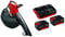 einhell GE-CL 36 Li E-Solo Soffiatore/Aspiratore a Batteria, Rosso/Nero + Twincharger PXC Starter Kit