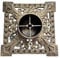 Holly International Cast Iron Christmas Tree Stand 14 Inch Victorian Gold for 8ft [2.4m] Real Fresh Cut Xmas Trees