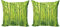 ABAKUHAUS Grün Dekokissen Kissenbezug 2er Pack, Bambussprosse Stem Wald, Modern Accent Doppelseitiger Digitaldruck, 40x40, Pfau Grün