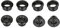 Fsa Kit Tornillos Plato Bike ML138/ML462, Sport, Negro (Negro), Talla Única