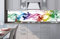 Dimex Küchenrückwand Verbundplatte Rauch 240 x 60 cm | Spritzschutz Küche für Herd Spüle | Premium Qualität, Acrylglas - Plexiglas, Stärke 5 mm - Made in EU | Inklusive Kleber