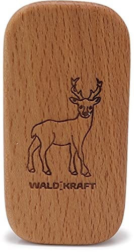 WALDKRAFT Kinder-Nagelbürste Blackforest | Hochwertige Nagel-Bürste für Kinderhände aus Buchenholz | Borsten aus Fibre (vegan) oder Naturborsten (Reh, Fibre-Borsten (vegan))